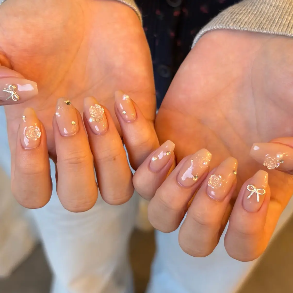 ネイル Sun Brown Mireiのネイルデザイン