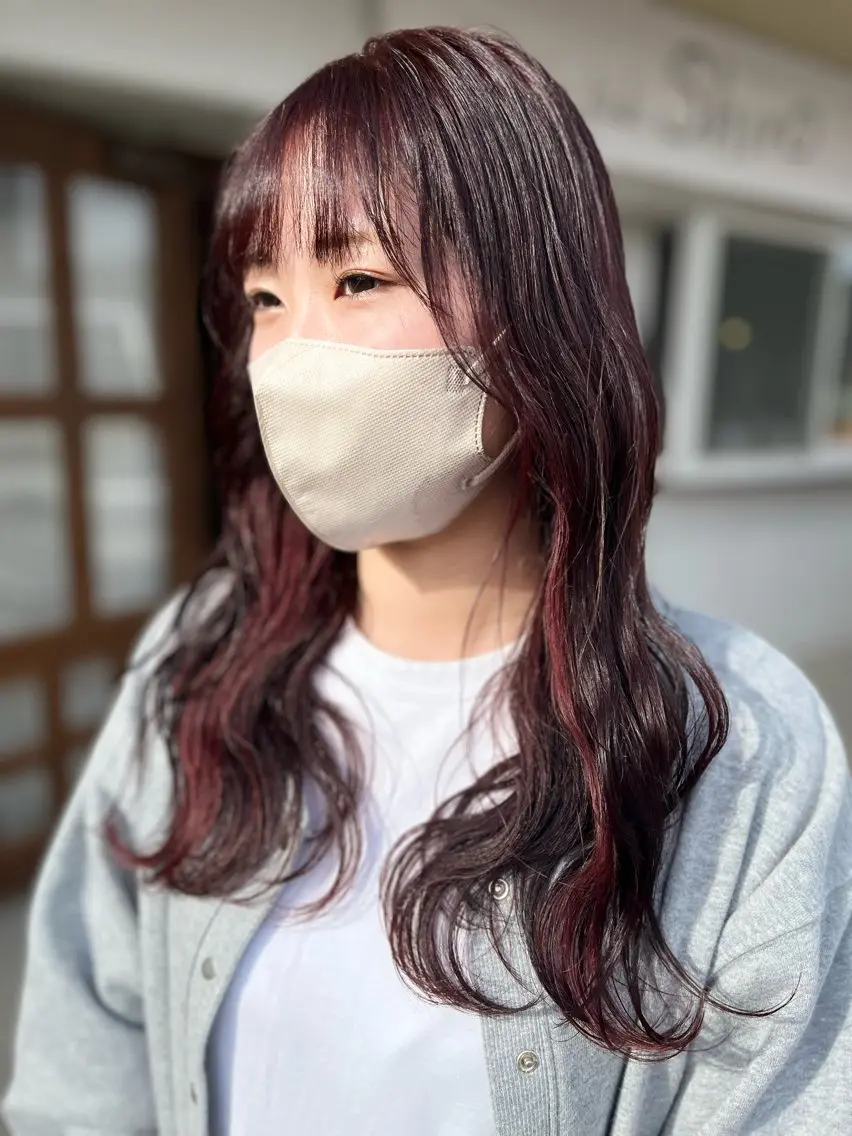 ロング 🫧透明感カラー× レイヤー🫧HARUのヘアスタイル