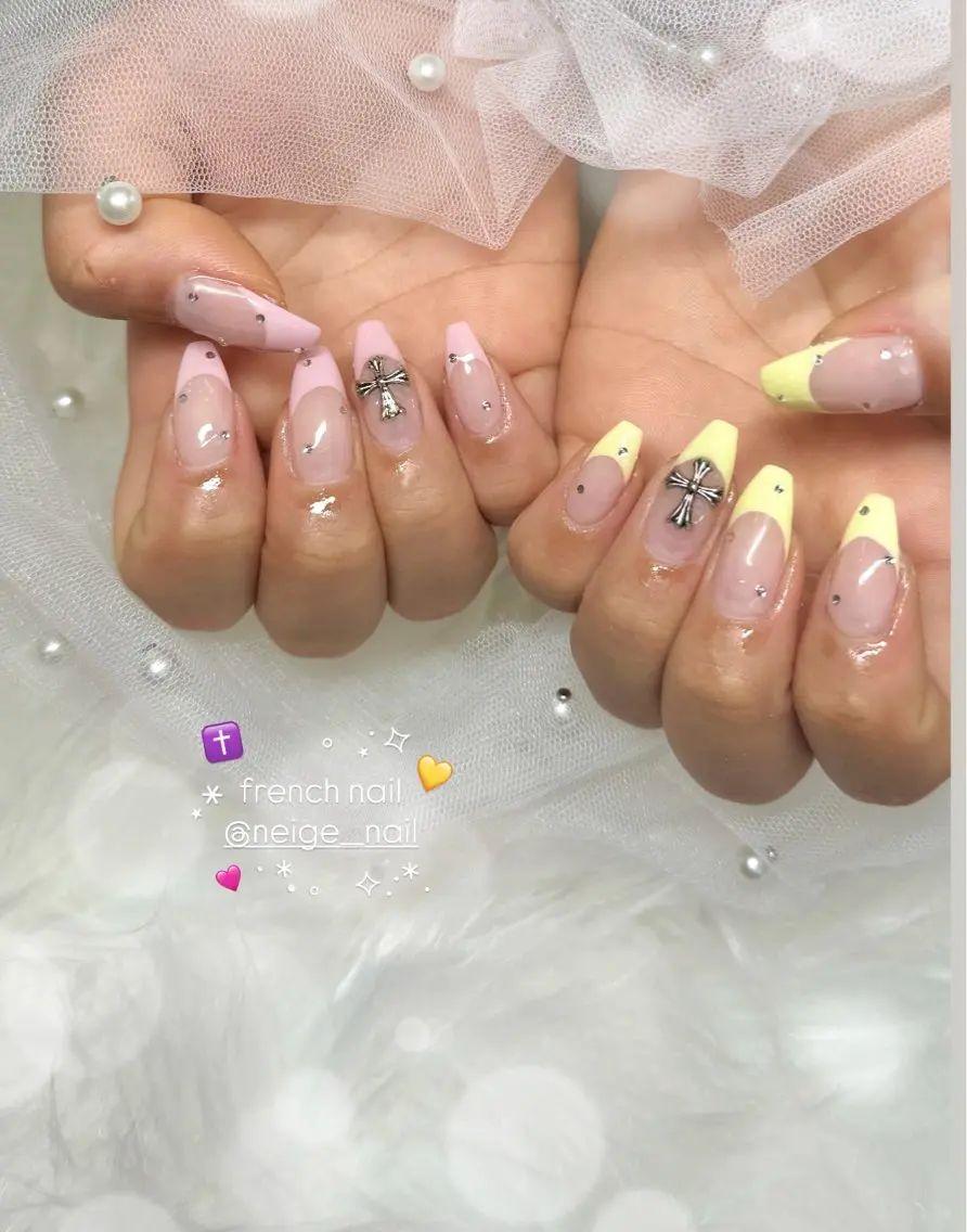 ネイル ハンドネイル Neige‪𓂃ai ＊梅津 / 松尾のネイルデザイン