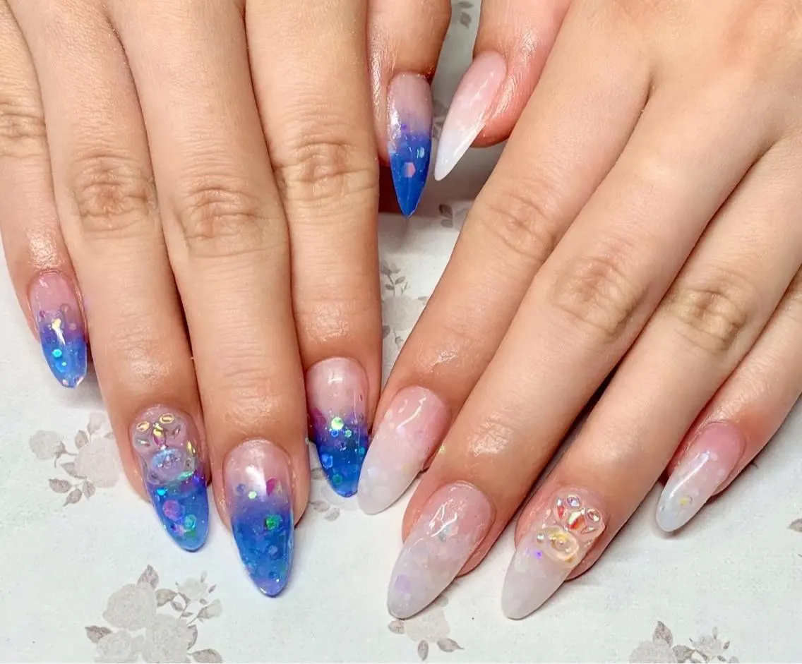 ネイル グラデーション スカルプネイル ハンドネイル x.1.0.nail ♡Cのネイルデザイン