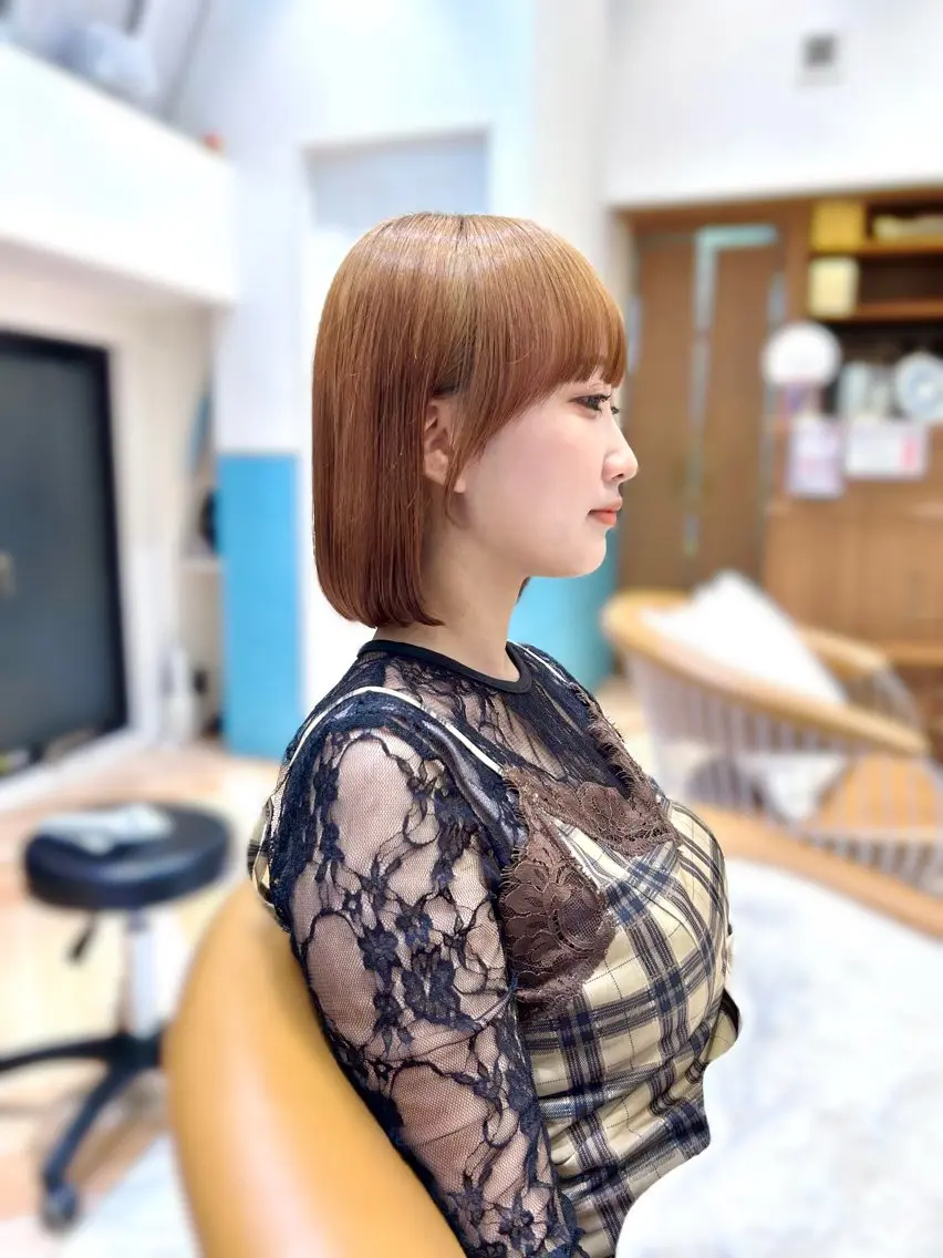 ミディアム 🍎大人可愛い小顔 ボブ🍏shioのヘアスタイル