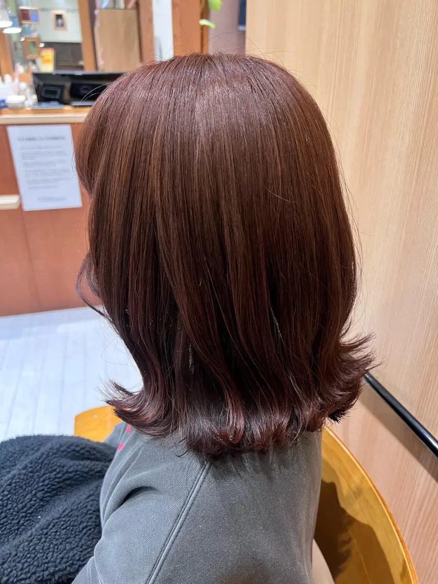セミロング カラー ブリーチ ブリーチなしカラー 🌻井上 マリー🌻のヘアスタイル