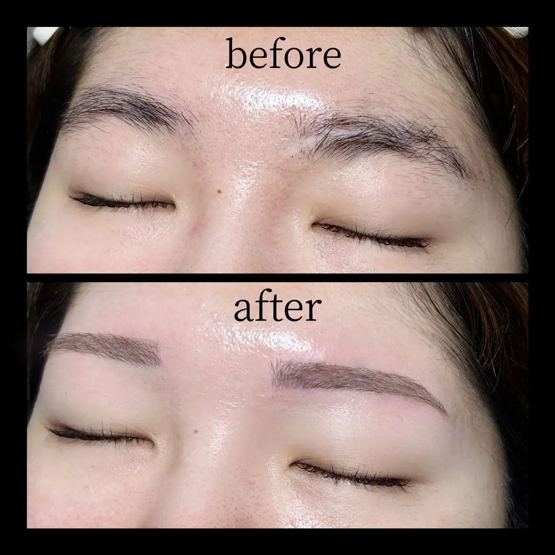ミニモ初回限定アイブロウスタイリング🧸🩷《眉毛wax/間抜き/長さ調整/メイク仕上げ込》の写真
