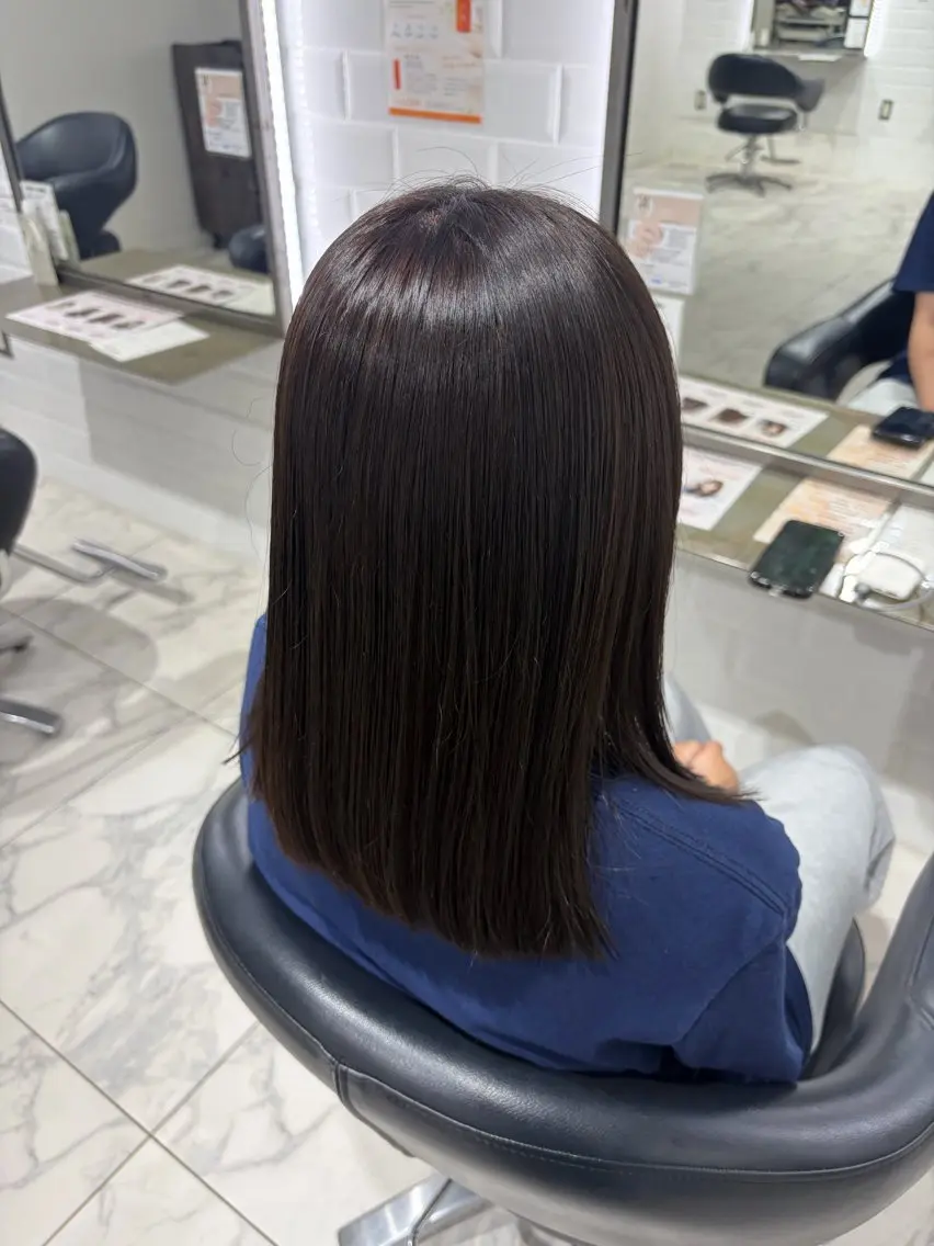 ミディアム カット 🫧透明感カラー 🫧Aoiのヘアスタイル