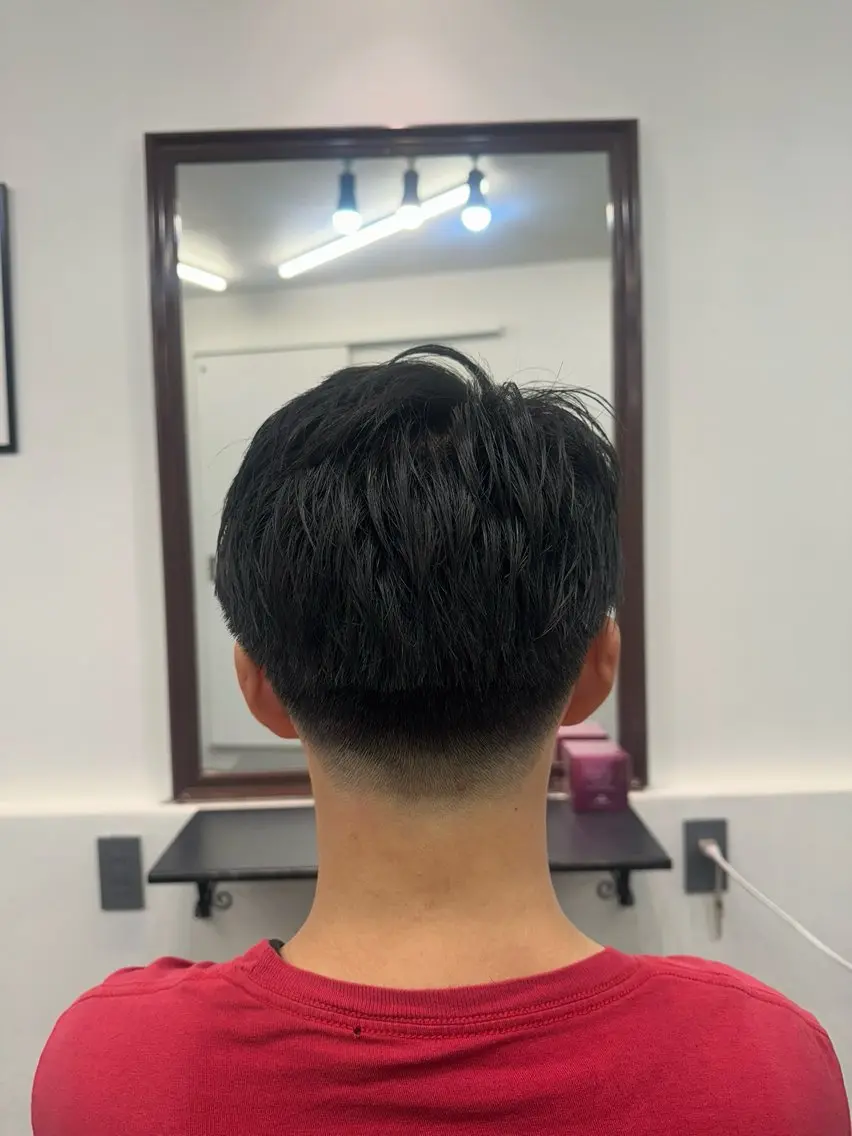 メンズ マッシュ 刈り上げ カット MOMO 💕💕のヘアスタイル