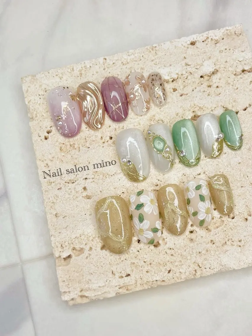 ネイル ハンドネイル 三野 nail salon minoのネイルデザイン