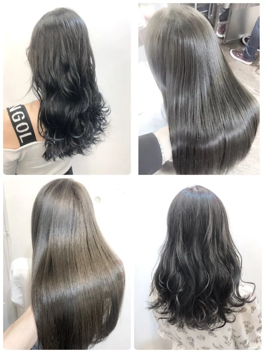 カラー カット ヘアカラー トリートメント ヘッドスパ グレージュ/髪質改善 Yamato.hのヘアスタイル