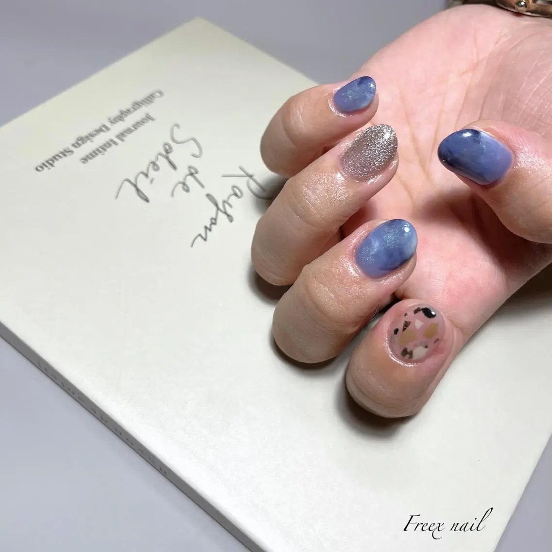 ネイル ハンドネイル ハンドケア freex nail /ニュアンス/個性派のネイルデザイン