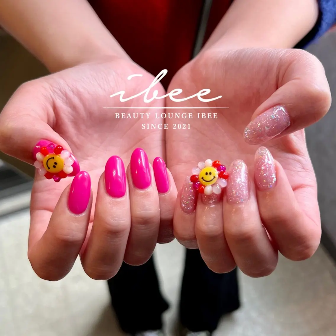 ネイル ストーンネイル ハンドネイル ibee nail 🤍yumiのネイルデザイン