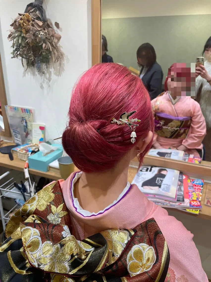カラー ヘアアレンジ ARC "alook"のヘアスタイル