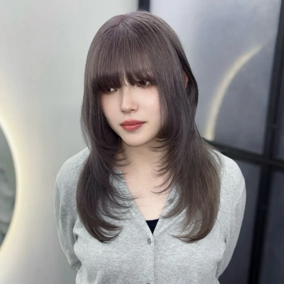 ロング カラー ヘアカラー Ren. 🦋デザインカラーのヘアスタイル