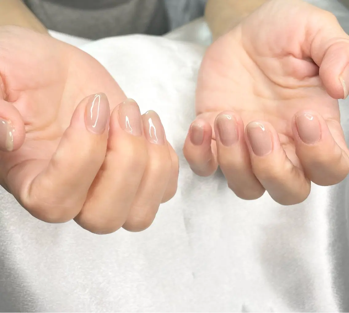 ネイル ワンカラーネイル ハンドネイル saki/日野市豊田 /うるちゅるネイルのネイルデザイン