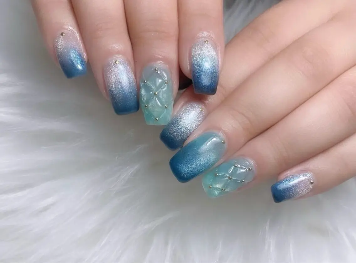 ネイル マグネットネイル Ella salonのネイルデザイン
