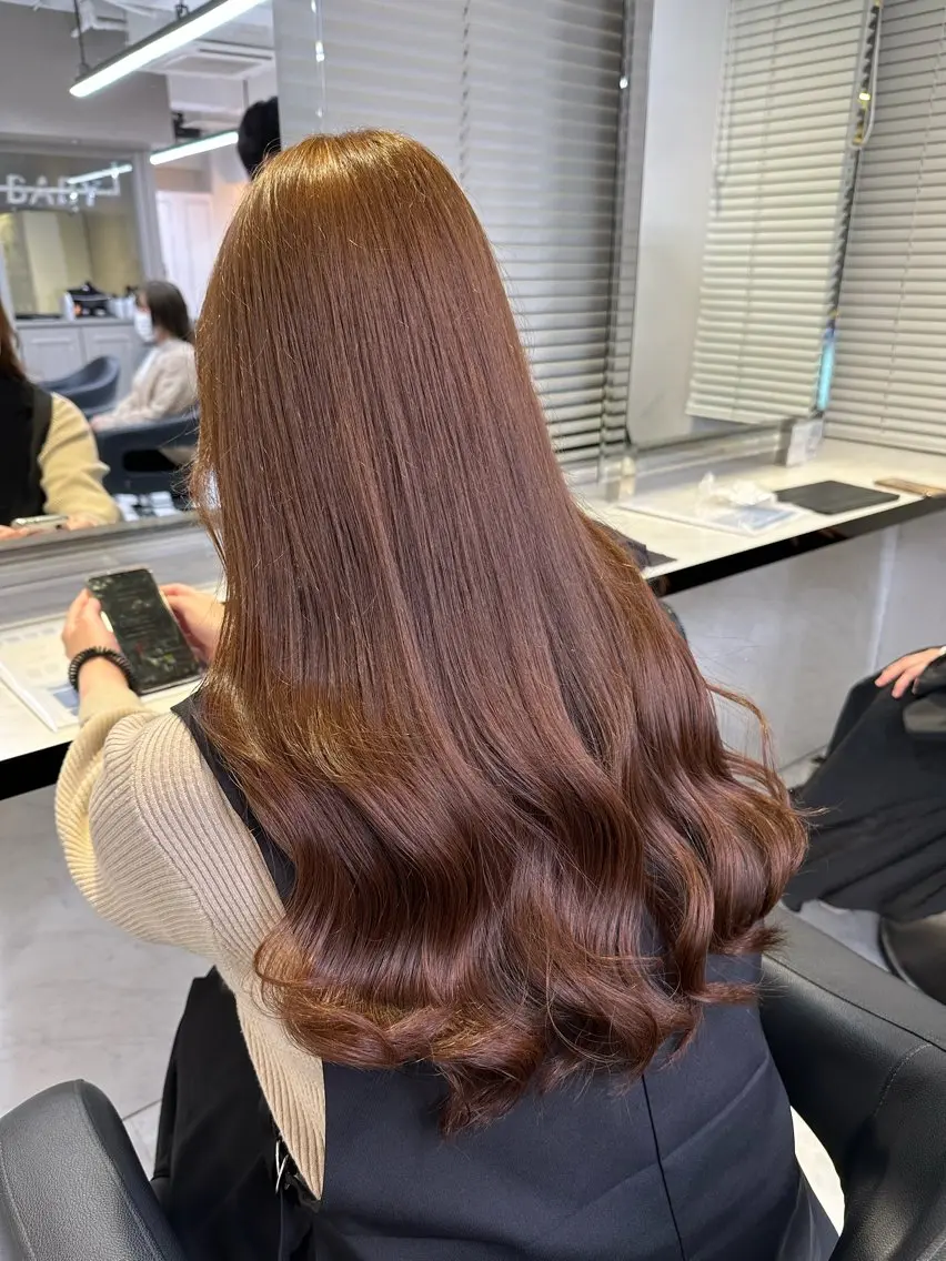 ロング ♡海外girl重め レイヤーMEARI♡のヘアスタイル