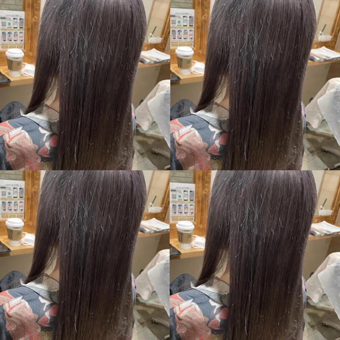 セミロング カラー Minami. 🩵 再現性特化ヘアのヘアスタイル