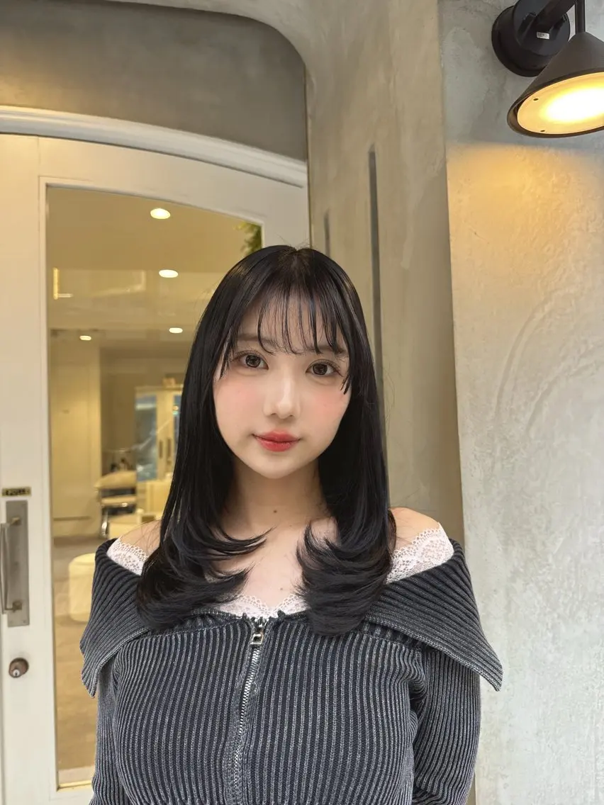 ミディアム カラー カット ヘアカラー トリートメント 💎透明感カラー特化 💎TAISEIのヘアスタイル