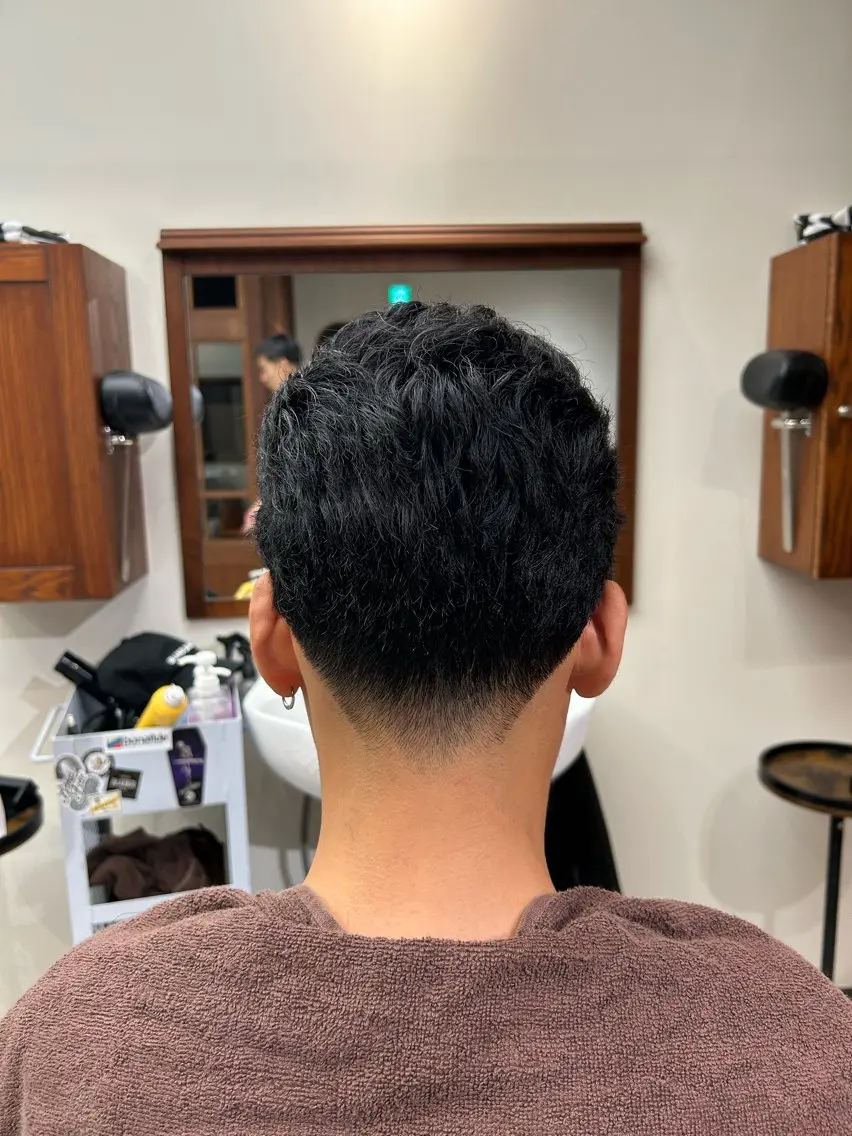 ショート メンズ 中津川 侑那のヘアスタイル