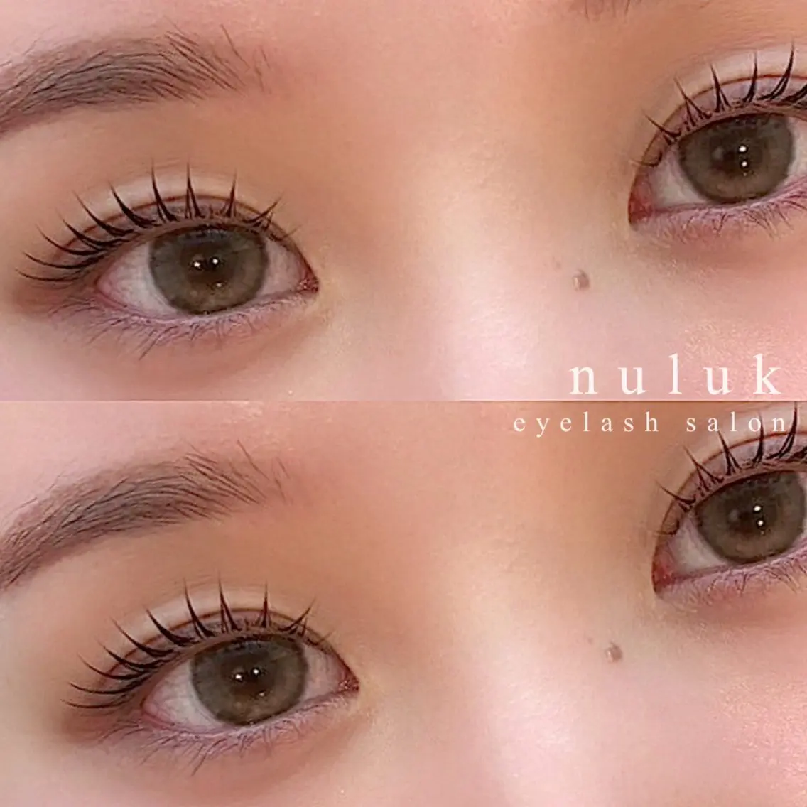 マツエク・マツパ ナチュラル nuluk ／ eyelash🩰のマツエク・マツパデザイン