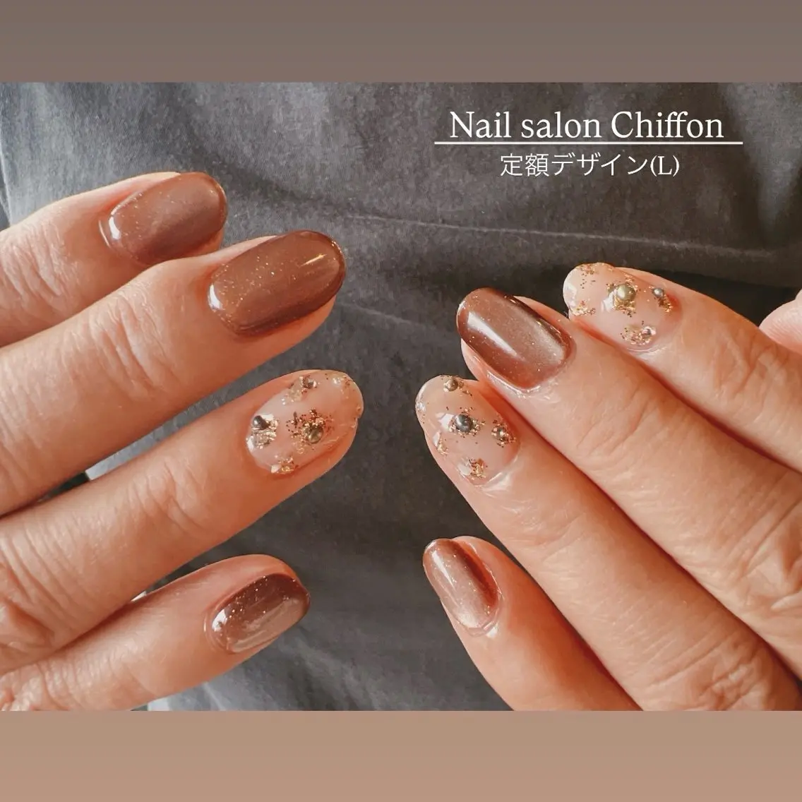 ネイル ハンドネイル ハンドケア Nail salon Chiffonのネイルデザイン