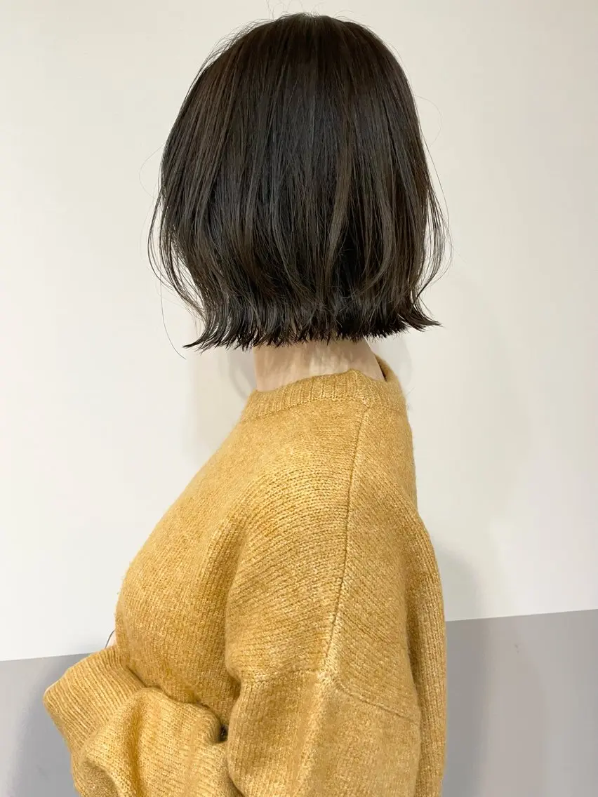 ショート カラー ヘアアレンジ カット ヘアカラー トリートメント ボブ/ミニボブ/ 立河今日子のヘアスタイル