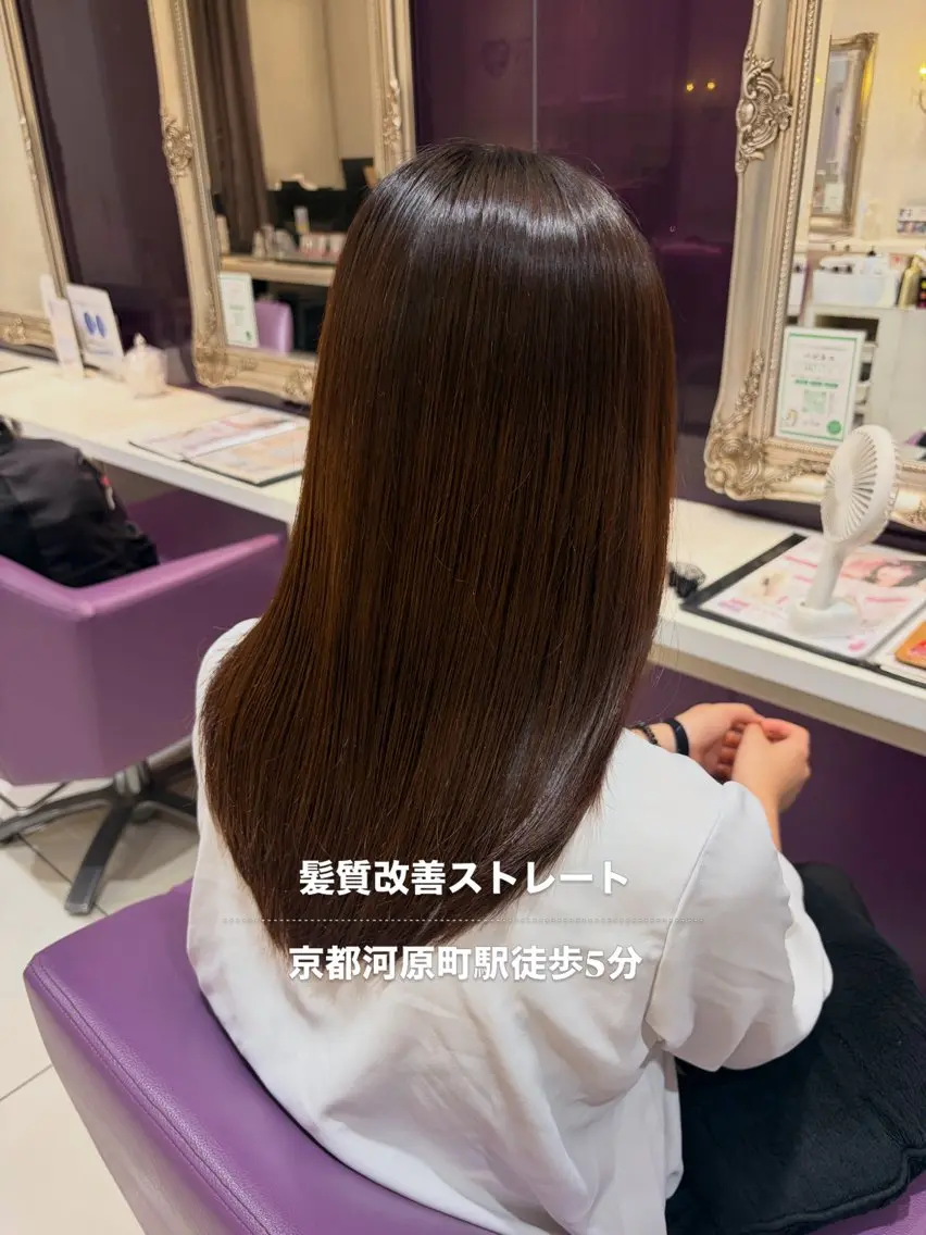 パーマ 京都河原町/カラ ー/パーマ/のあのヘアスタイル