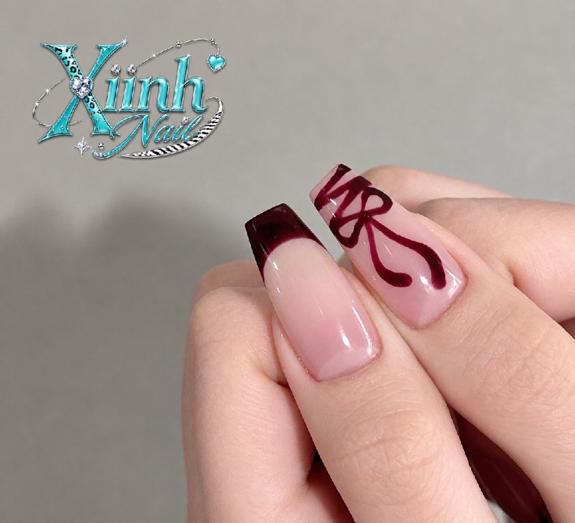 ネイル チークネイル 桜ネイル 長さ出し フットネイル ジェルネイル ハンドネイル XIINHNAIL 船橋店 馬詰ちゃんのネイルデザイン