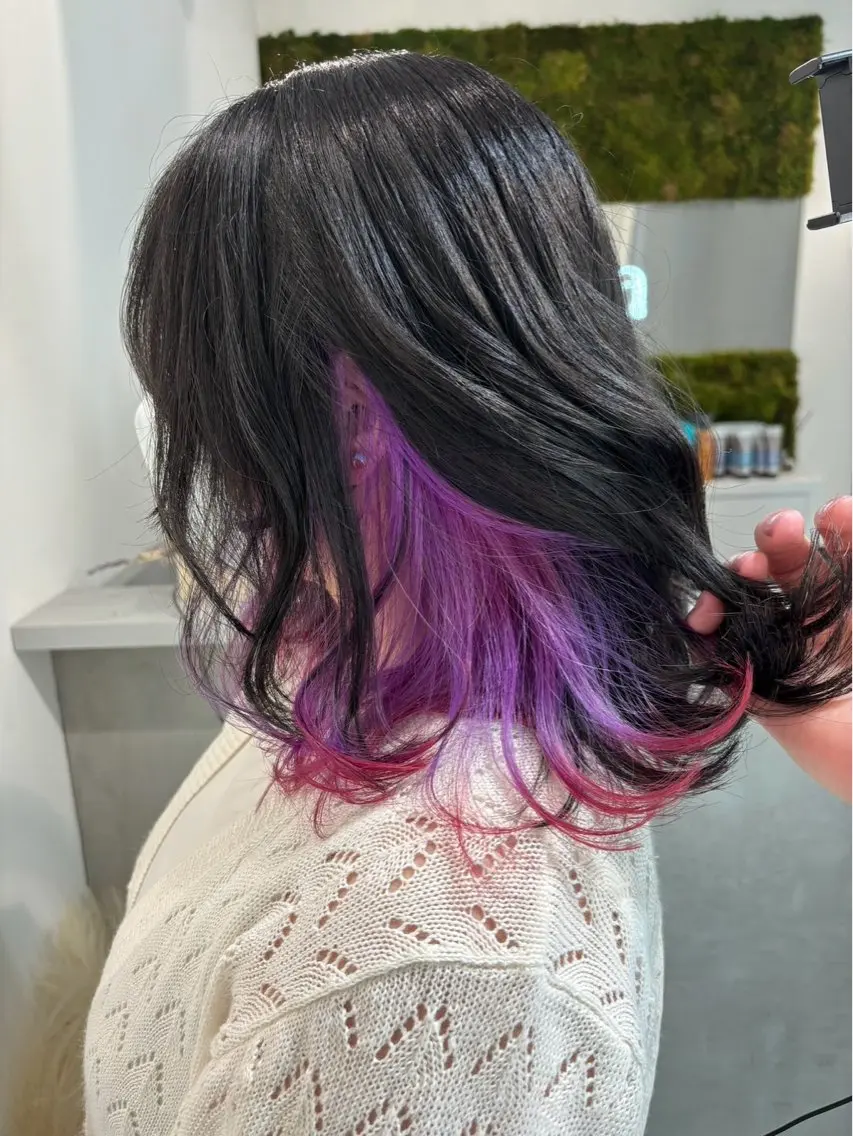 セミロング カラー カット ヘアカラー 半個室/髪質改善/ 🫧苅屋菜奈子のヘアスタイル