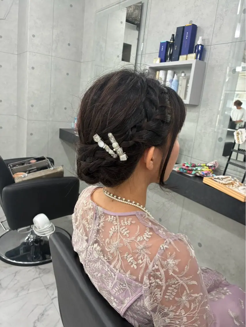 ヘアアレンジ ヘアセット Endearing 🌟銀座のヘアスタイル