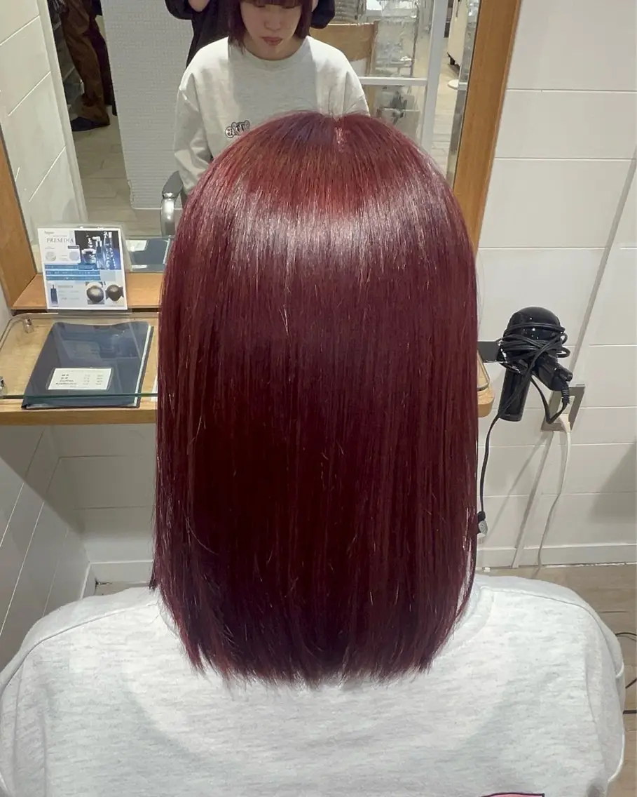 ショート カラー ヘアカラー モデル募集 セイノチヒロのヘアスタイル