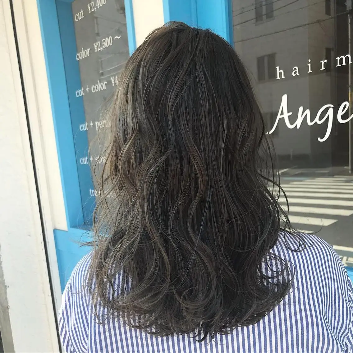 セミロング カット ヘアカラー トリートメント en Siena エンシエナのヘアスタイル