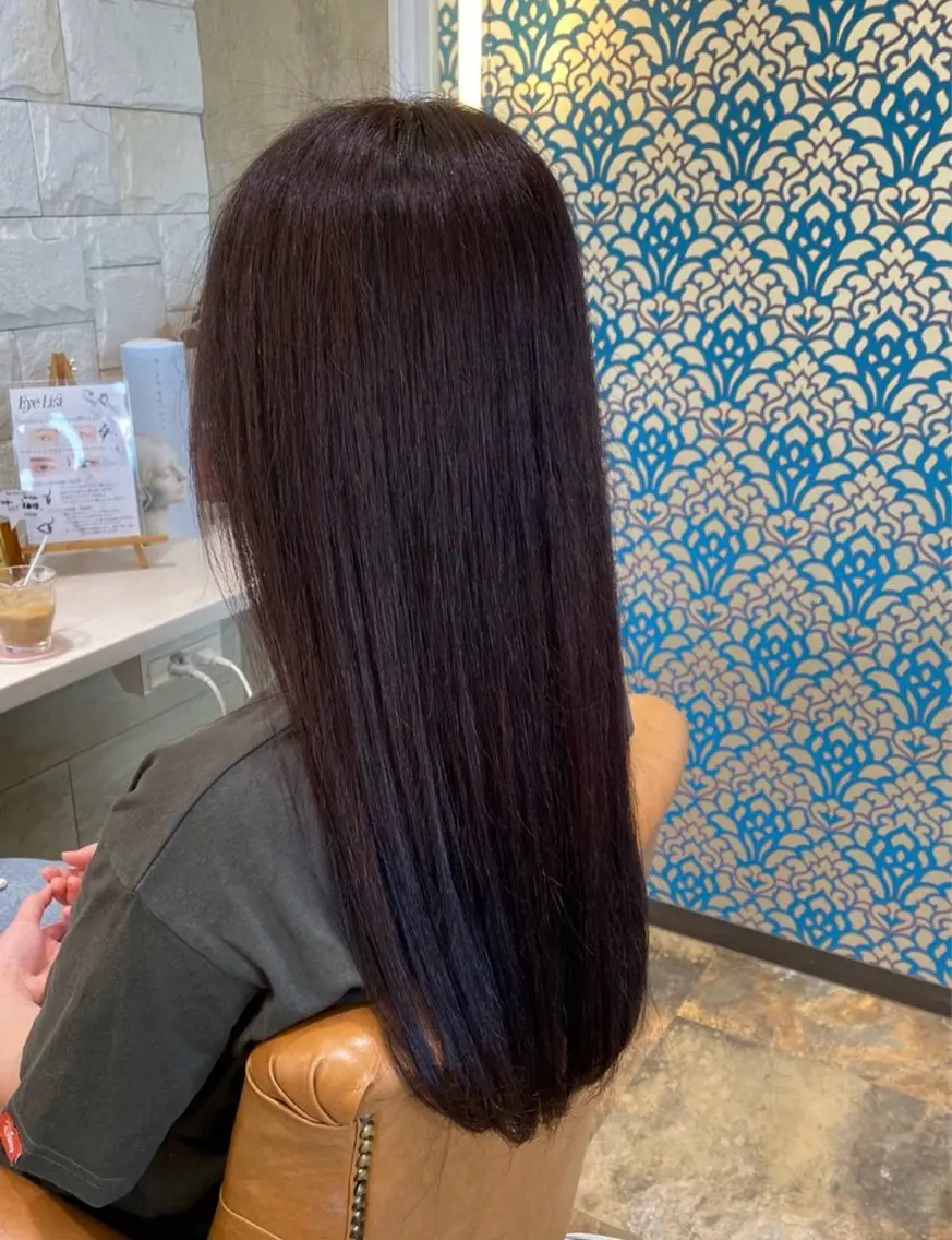 ロング カラー カット ヘアカラー トリートメント ママ美容師 Tsuchiyaのヘアスタイル