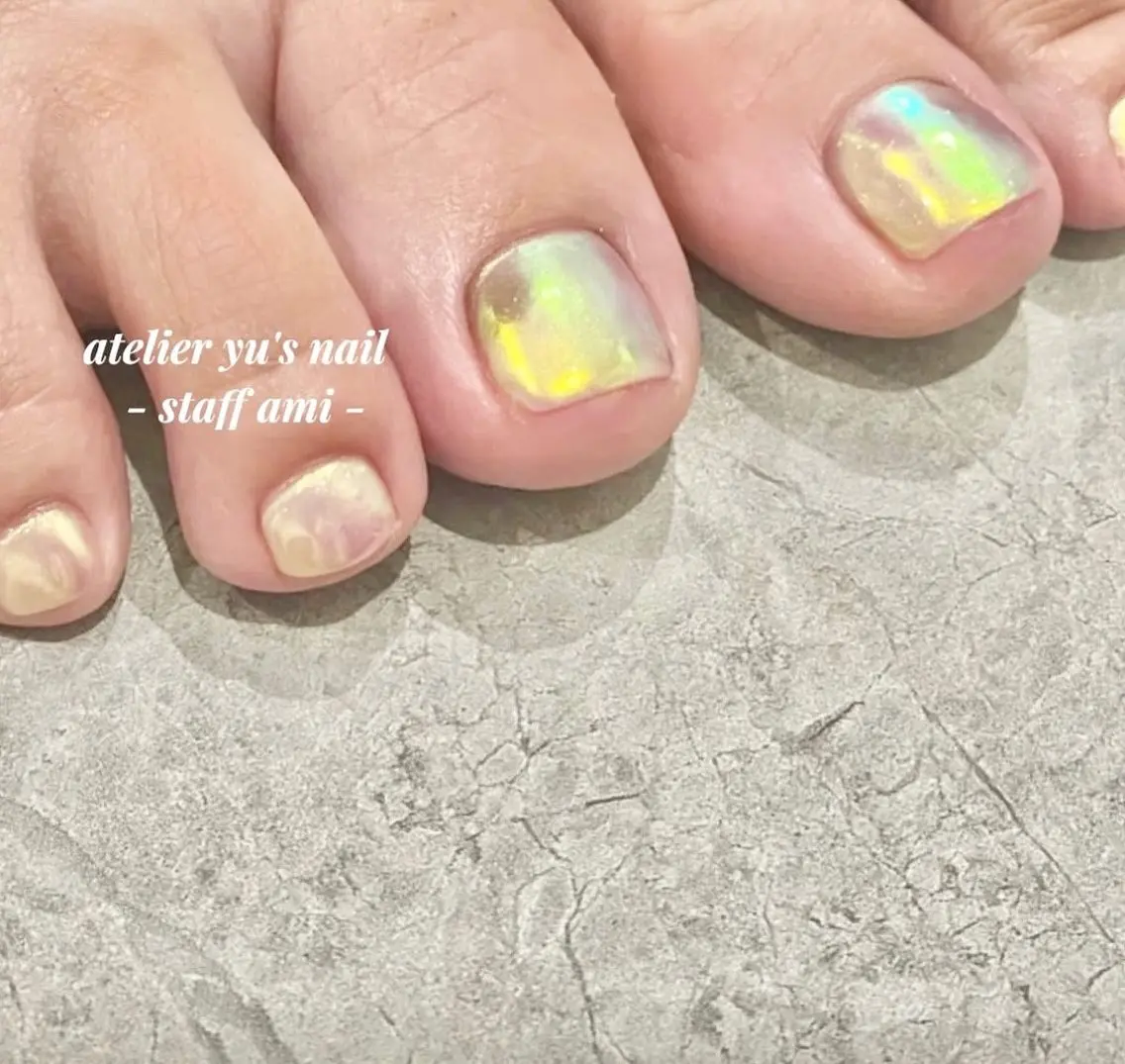 ネイル フットネイル atelier yu's nailのネイルデザイン