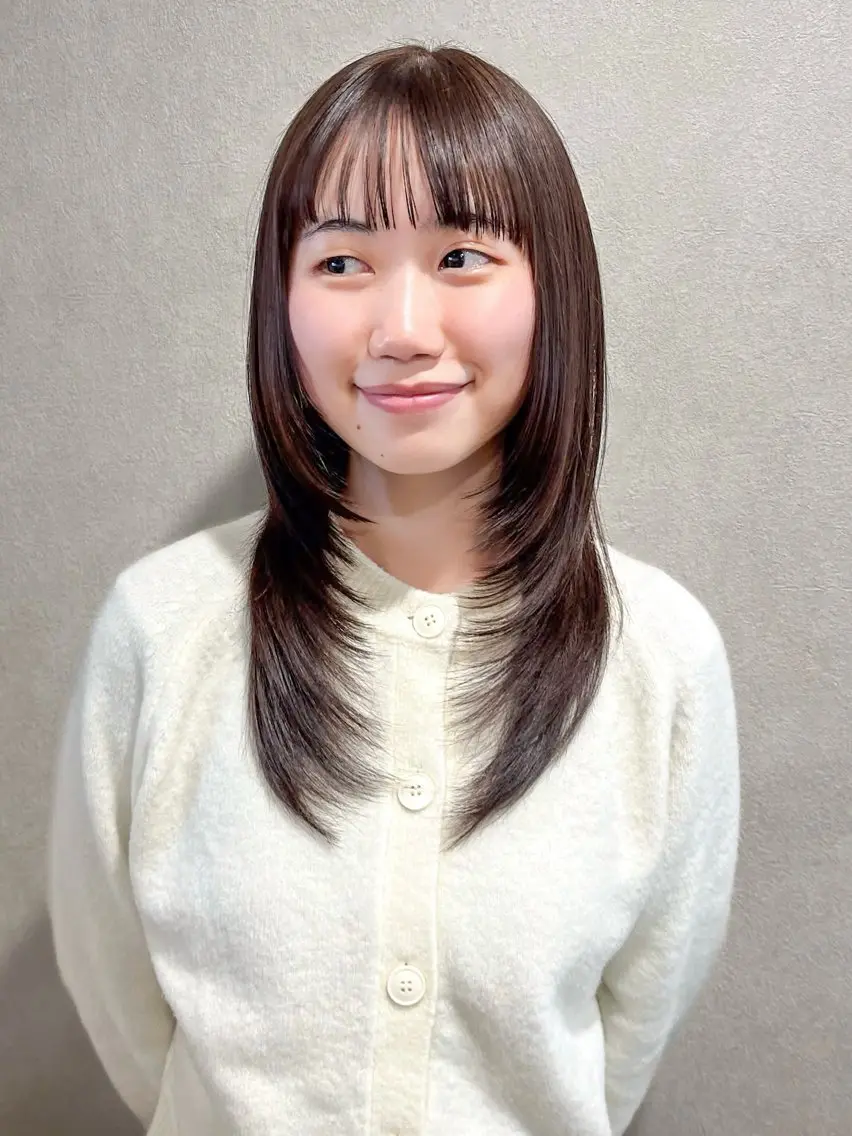 ロング レイヤーカット モデル募集/ショート ボブ/コジマショウタのヘアスタイル