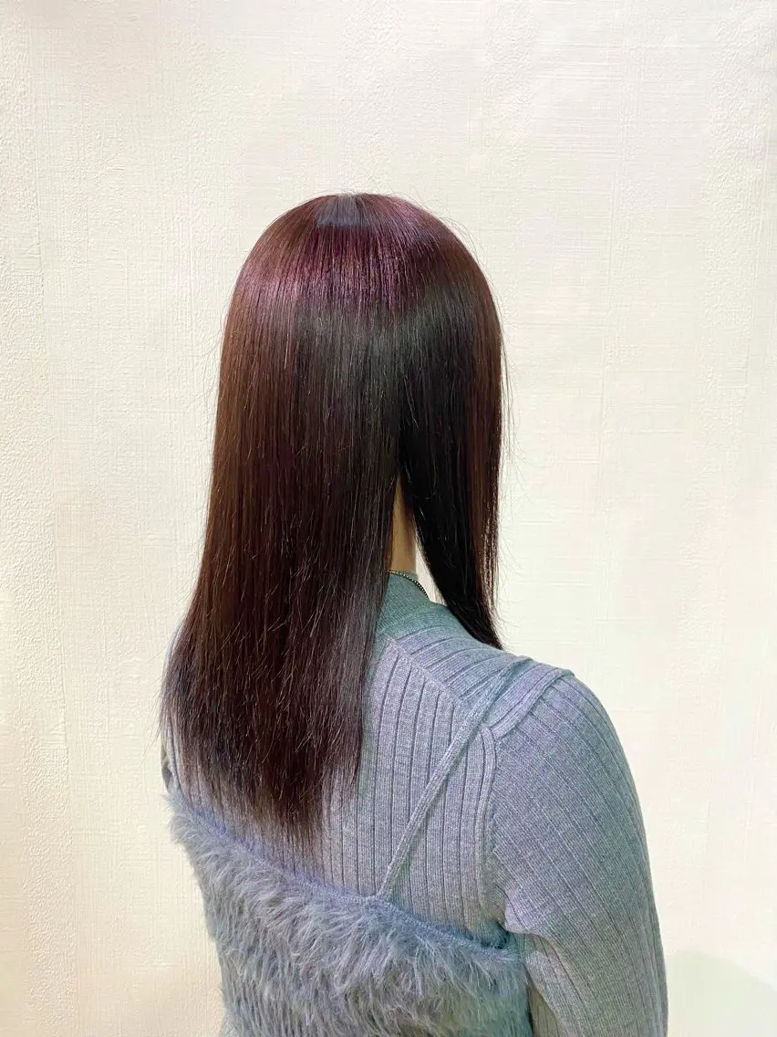 カラー ブラウンカラー ピンクカラー ヘアカラー トリートメント 杉森 蘭琉のネイルデザイン