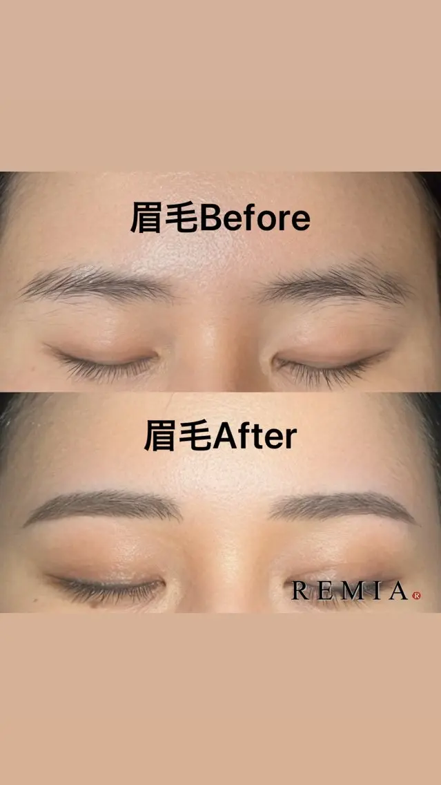アイブロウWax 脱毛⭐️ 練習モデル（先輩のチェックが入ります。）の写真