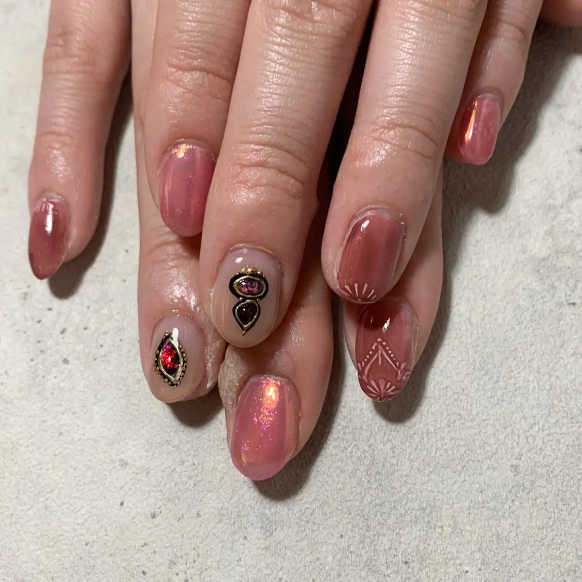 ネイル ハンドネイル FIORITURA aiのネイルデザイン
