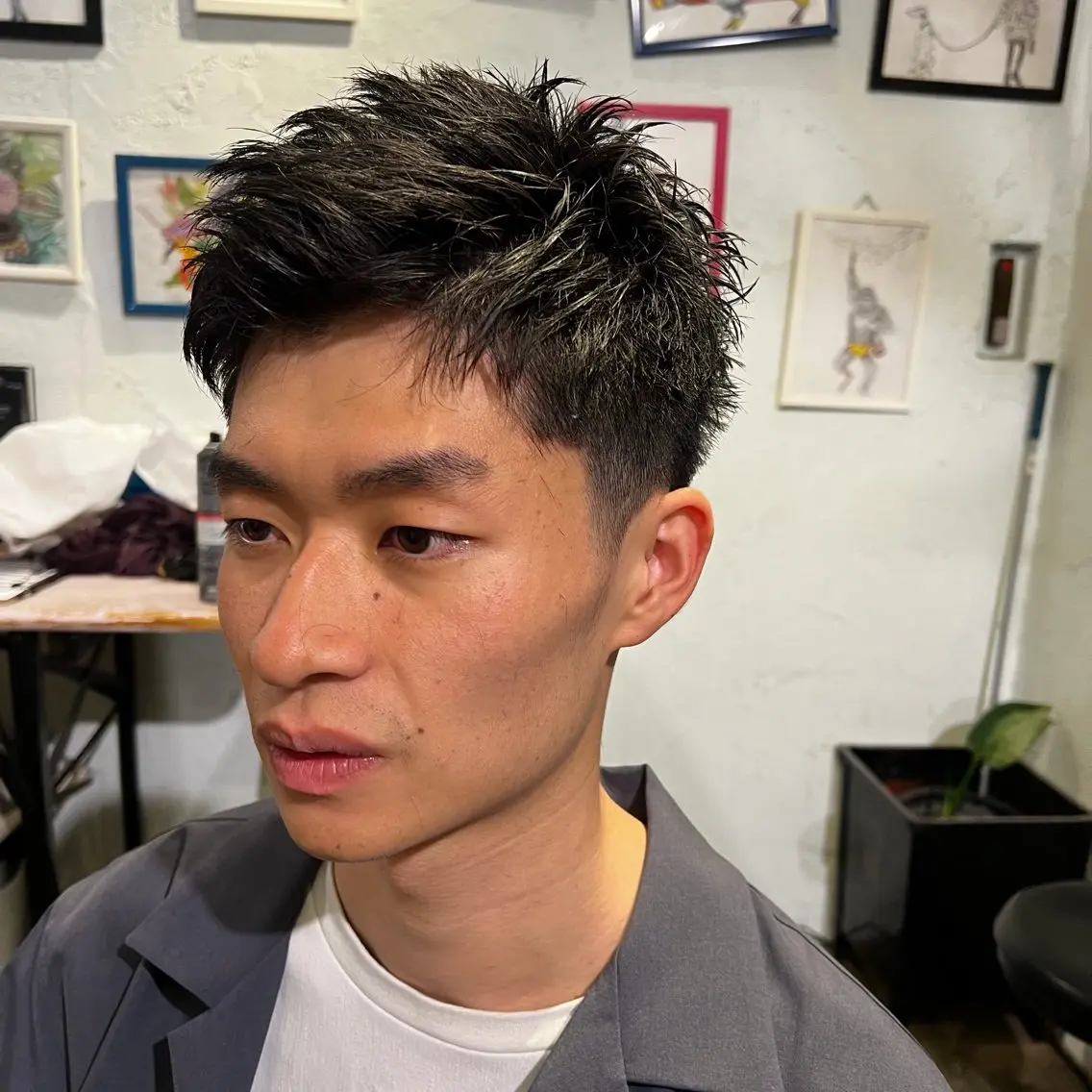 ショート メンズ ビジネス メンズショート ショートヘア カット ヘッドスパ 雅貴/寄り添い提案✨ 似合わせ✨のヘアスタイル