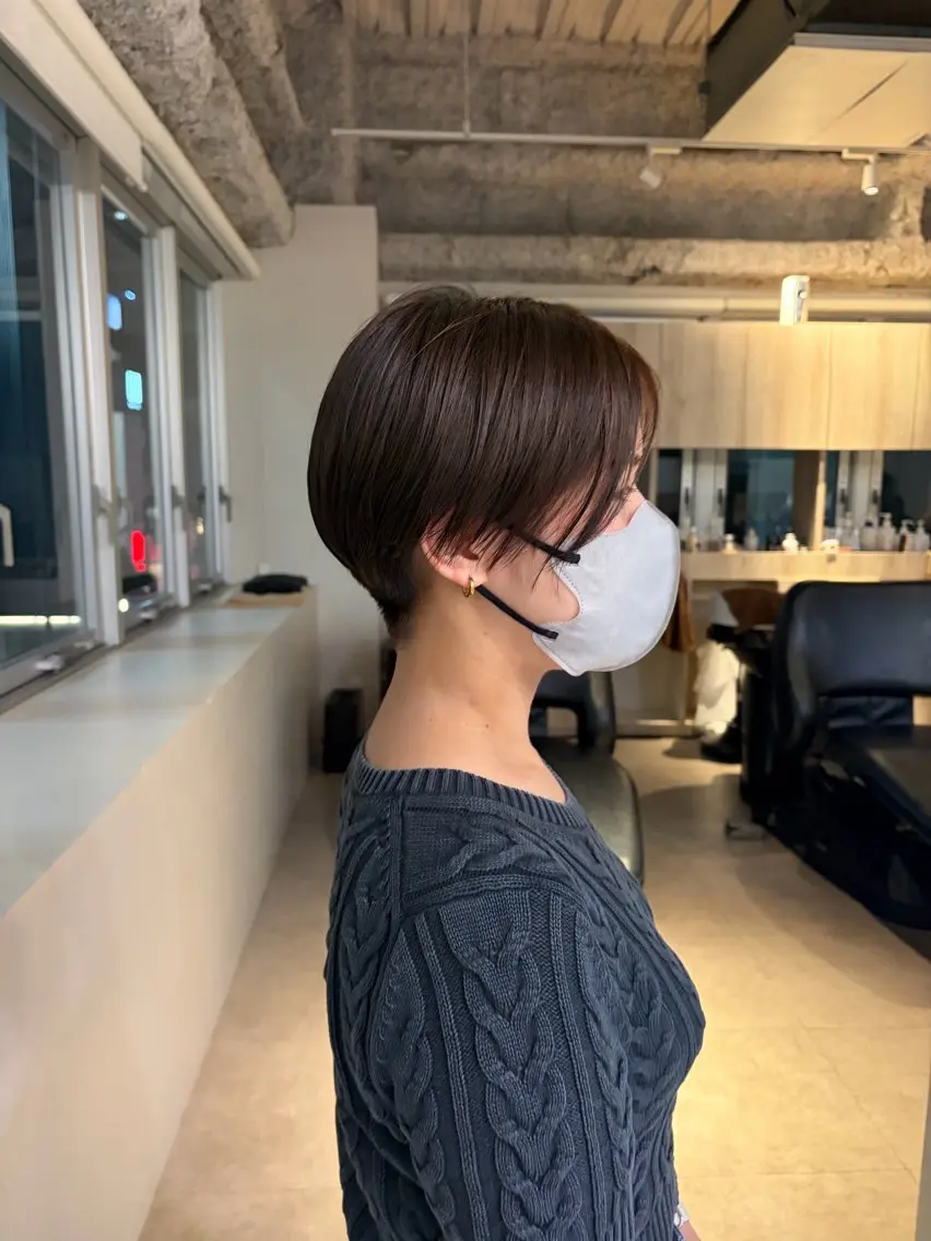 ショート 似合わせカット🎀 梅田‎🤍sayaのヘアスタイル
