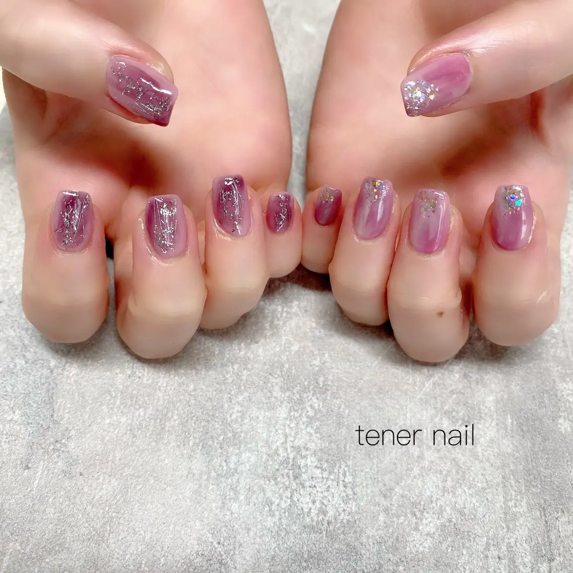 ネイル ニュアンスネイル テネルネイル tener nailのネイルデザイン