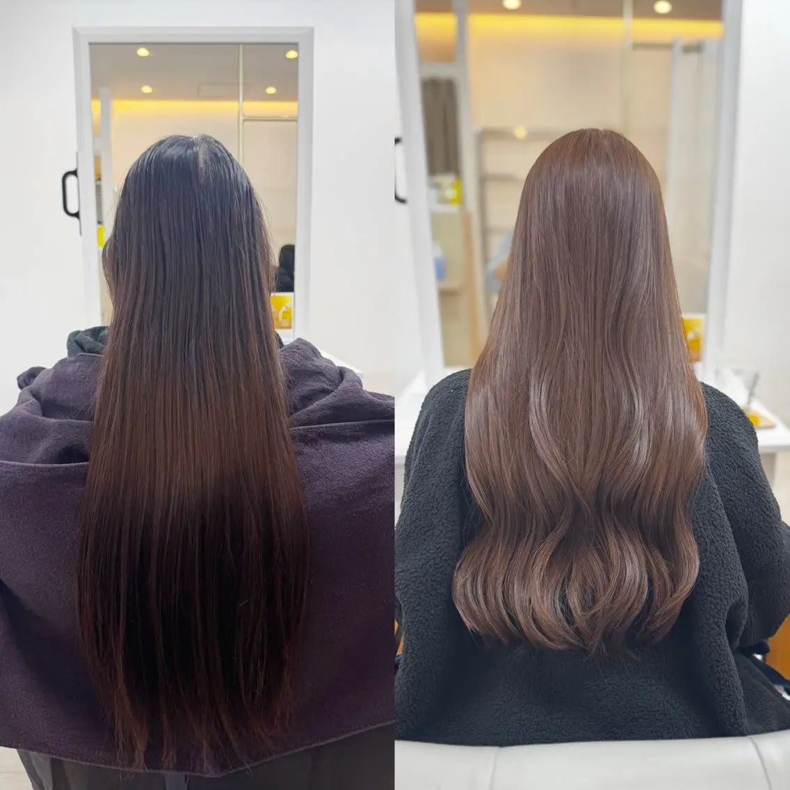 ロング カラー ヘアカラー トリートメント 武田 つぐみのヘアスタイル