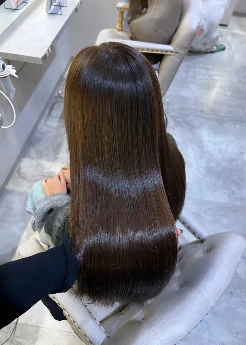 ロング 🤍艶髪韓国ヘア🤍 Rikoのヘアスタイル