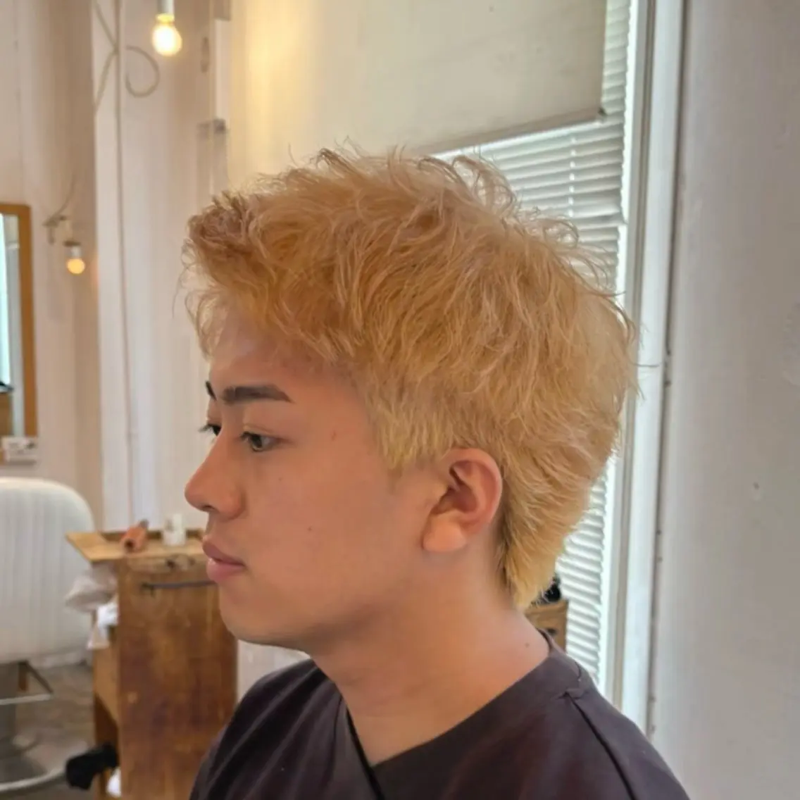 【メンズ限定クーポン】カット+ダブルカラー+眉cut 19250¥→¥15400の写真