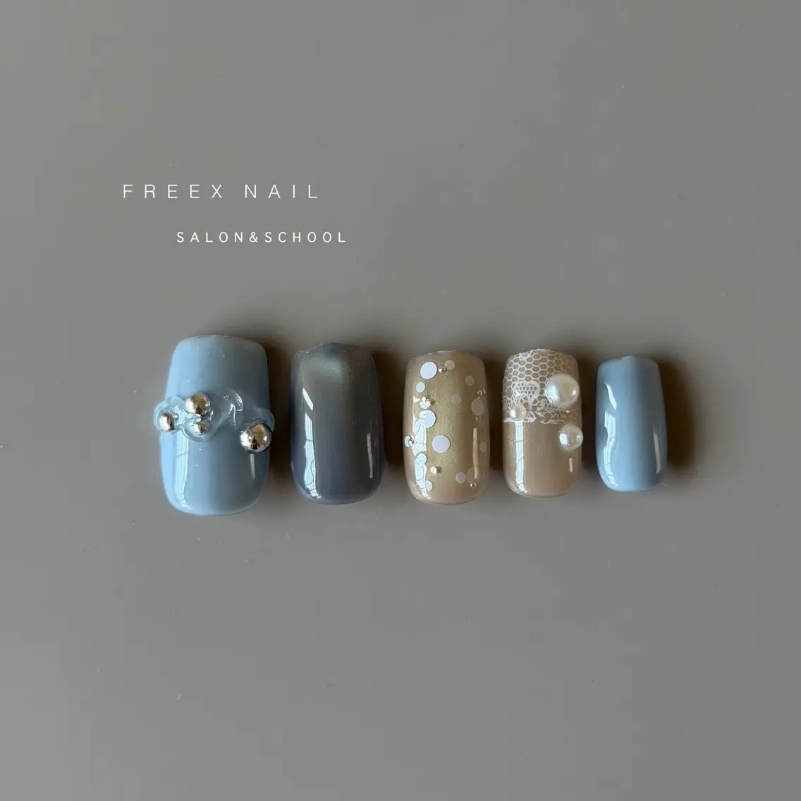 ネイル マグネットネイル ハンドネイル ハンドケア freex nail /ニュアンス/個性派のネイルデザイン