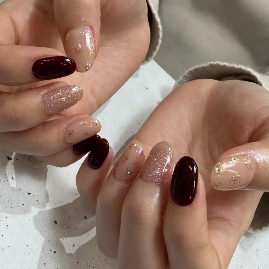 ネイル ハンドネイル kyoko✨個性派 /ニュアンスのネイルデザイン