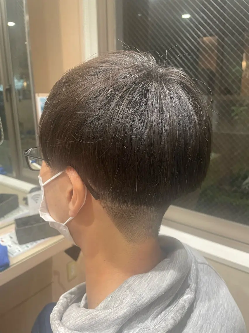 ショート メンズ マッシュ ショートヘア 小林 純一郎のヘアスタイル