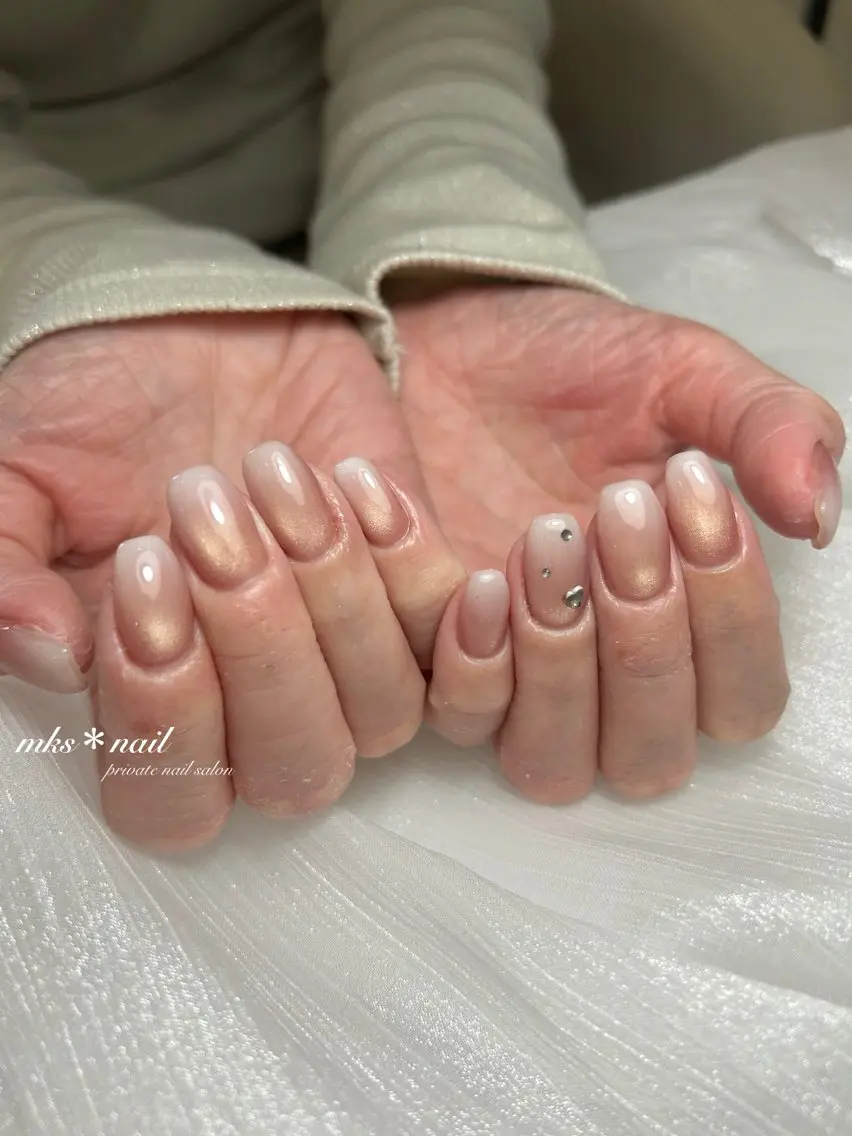 ネイル mks＊nail //  枚方長尾のネイルデザイン