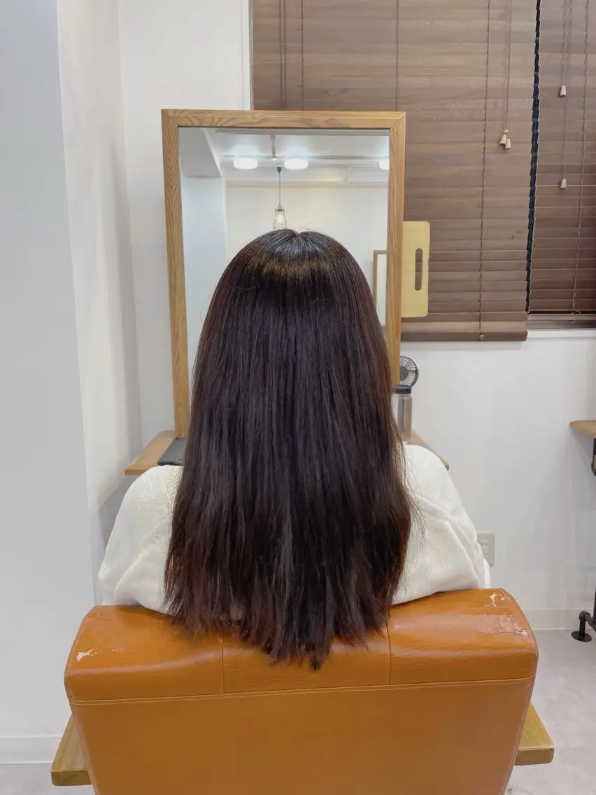 ロング lore 中村かれんのヘアスタイル