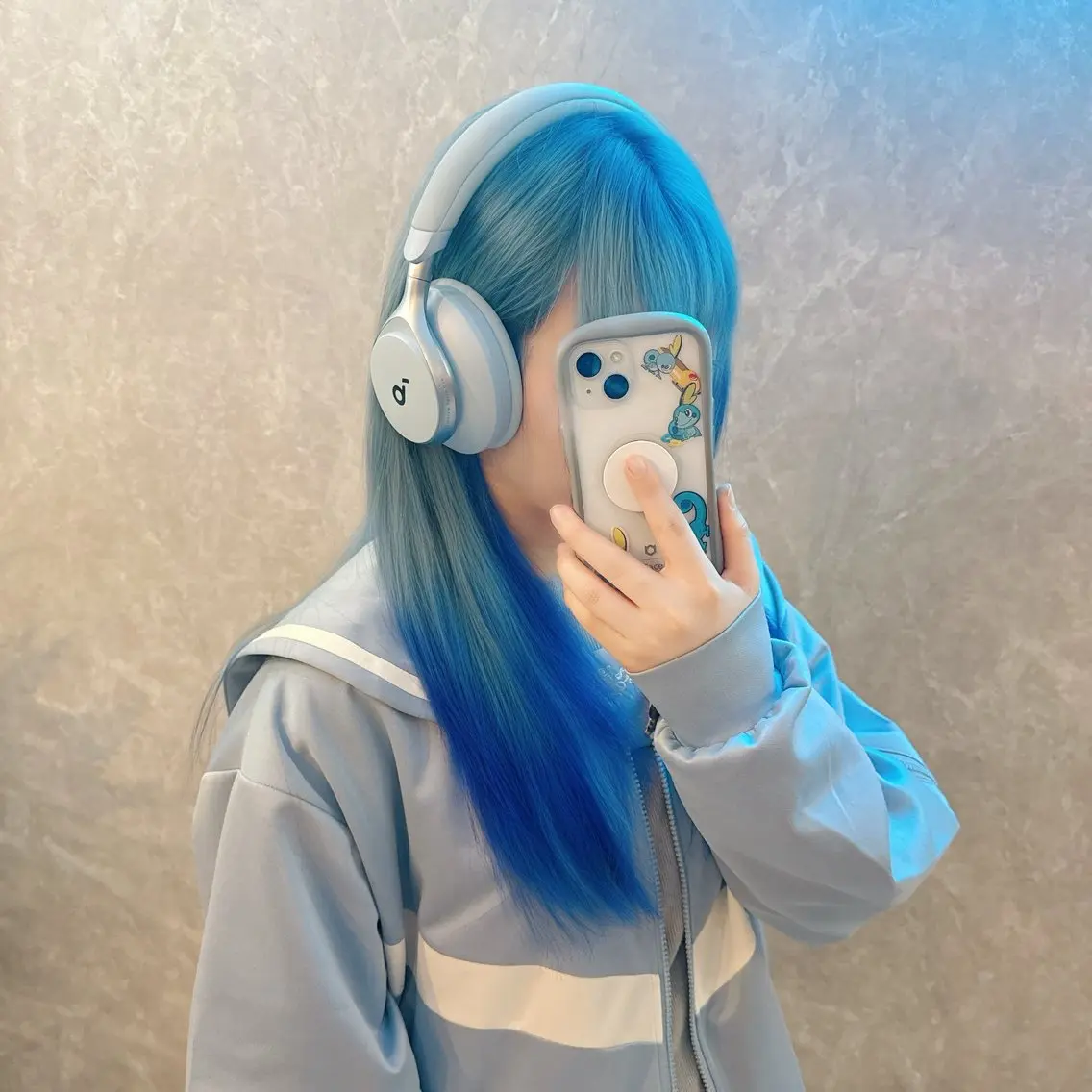 ロング カラー ブルーカラー 透明感カラー グラデーションカラー ヘアカラー トリートメント ブリーチの神 KYONのその他イメージ