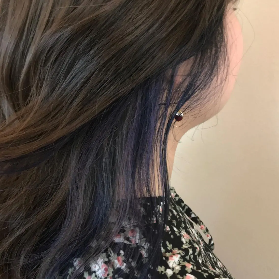 セミロング カラー インナーカラー 中塚 義人のヘアスタイル