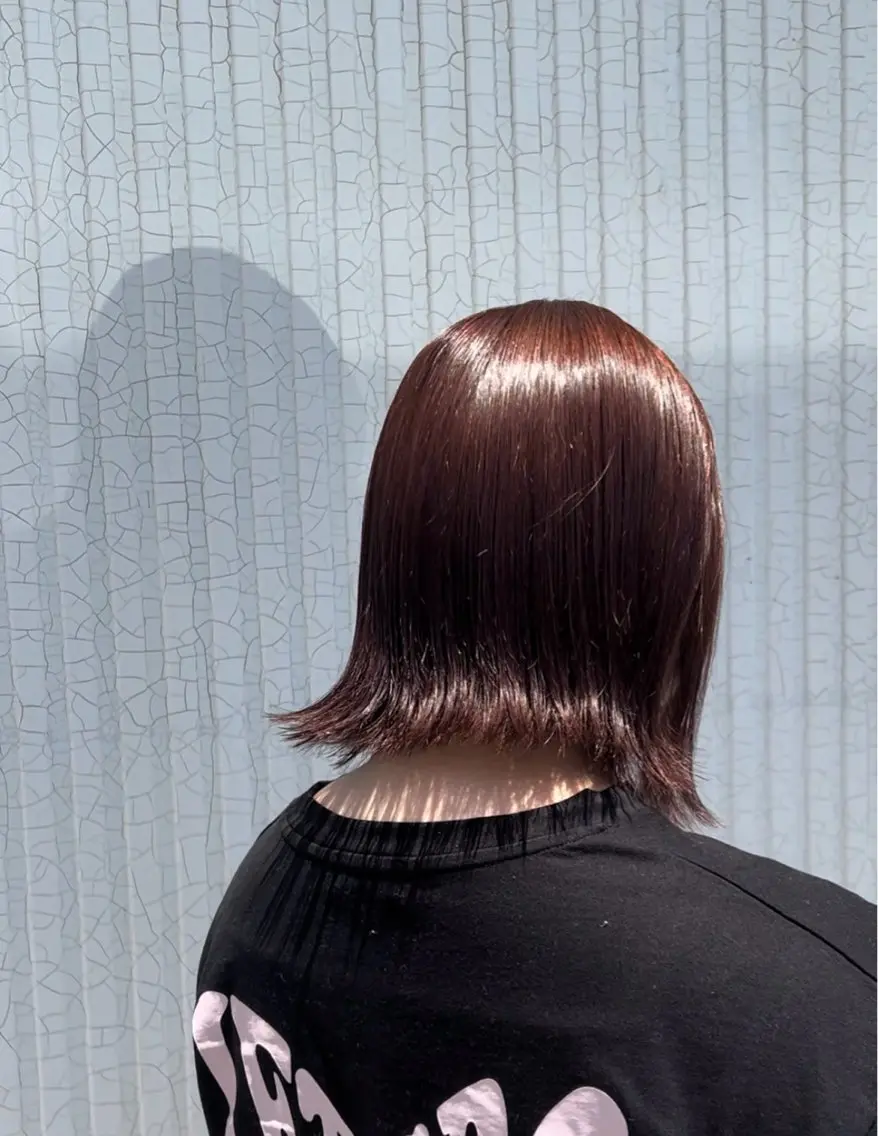 ミディアム 東山 紗月のヘアスタイル